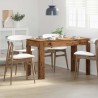 Table à manger vieux bois 120x60x76 cm bois d'ingénierie 584015584015