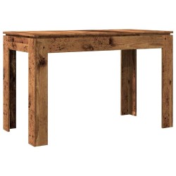 Table à manger vieux bois 120x60x76 cm bois d'ingénierie 584015584015