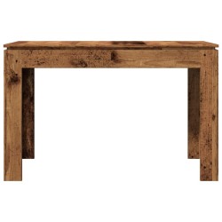 Table à manger vieux bois 120x60x76 cm bois d'ingénierie 584015584015
