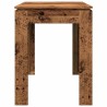Table à manger vieux bois 120x60x76 cm bois d'ingénierie 584015584015