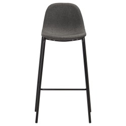 Ensemble de bar 3 pcs Tissu Gris foncé 584024584024