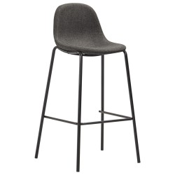 Ensemble de bar 3 pcs Tissu Gris foncé 584024584024