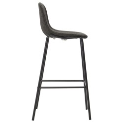 Ensemble de bar 3 pcs Tissu Gris foncé 584024584024