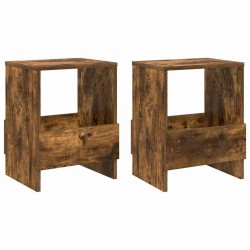 Étagère à magazines 2 pcs Chêne fumé 35 x 30 x 45 cm 584041584041