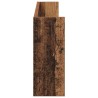 Étagère à magazines avec étagère Bois ancien 80 x 12 x 30 cm 584042584042