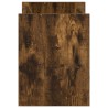 Étagère à magazines avec étagère Chêne fumé 35 x 35 x 45 cm 584043584043