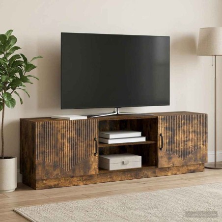 Meuble TV Chêne fumé 150 x 31 x 47 cm Bois d'ingénierie 584049584049