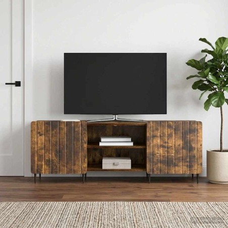Meuble TV Chêne fumé 150 x 31 x 52 cm Bois d'ingénierie 584050584050