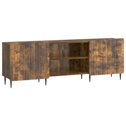 Meuble TV Chêne fumé 150 x 31 x 52 cm Bois d'ingénierie 584050584050