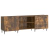 Meuble TV Chêne fumé 150 x 31 x 52 cm Bois d'ingénierie 584050584050
