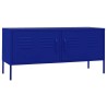 Meuble TV Bleu marine 105x35x50 cm Acier 584051584051