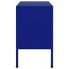 Meuble TV Bleu marine 105x35x50 cm Acier 584051584051