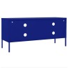 Meuble TV Bleu marine 105x35x50 cm Acier 584051584051
