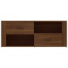 Meuble TV Chêne marron 100x35x40 cm Bois d'ingénierie 584053584053