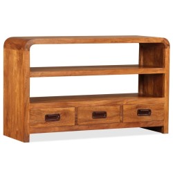 Meuble TV Bois d'acacia solide 90 x 30 x 55 cm 584057584057