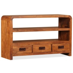 Meuble TV Bois d'acacia solide 90 x 30 x 55 cm 584057584057