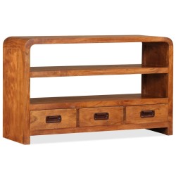 Meuble TV Bois d'acacia solide 90 x 30 x 55 cm 584057584057