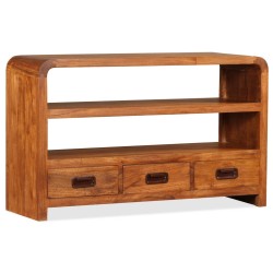 Meuble TV Bois d'acacia solide 90 x 30 x 55 cm 584057584057