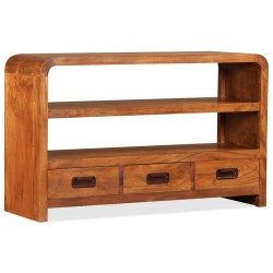 Meuble TV Bois d'acacia solide 90 x 30 x 55 cm 584057584057