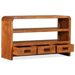 Meuble TV Bois d'acacia solide 90 x 30 x 55 cm 584057584057