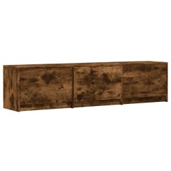 Meuble TV Chêne fumé 165 x 34 x 40 cm Bois d'ingénierie 584058584058
