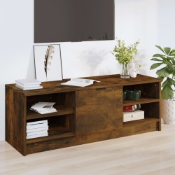 Meuble TV Chêne fumé 102x35,5x36,5 cm Bois d'ingénierie 584062584062