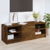Meuble TV Chêne fumé 102x35,5x36,5 cm Bois d'ingénierie 584062584062