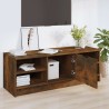Meuble TV Chêne fumé 102x35,5x36,5 cm Bois d'ingénierie 584062584062