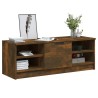 Meuble TV Chêne fumé 102x35,5x36,5 cm Bois d'ingénierie 584062584062