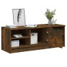 Meuble TV Chêne fumé 102x35,5x36,5 cm Bois d'ingénierie 584062584062