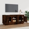 Meuble TV chêne fumé 102x35x45 cm bois d'ingénierie 584063584063