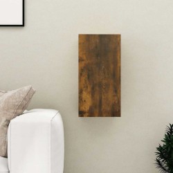 Meuble TV Chêne fumé 30,5x30x60 cm Bois d'ingénierie 584064584064