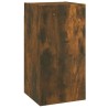 Meuble TV Chêne fumé 30,5x30x60 cm Bois d'ingénierie 584064584064