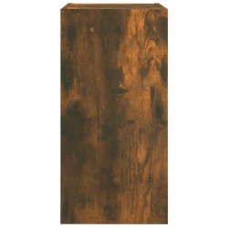Meuble TV Chêne fumé 30,5x30x60 cm Bois d'ingénierie 584064584064