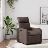 Fauteuil de massage inclinable Marron Similicuir 584074584074