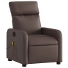 Fauteuil de massage inclinable Marron Similicuir 584074584074