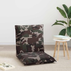 Fauteuil de sol ajustable Armée Tissu 584080584080