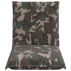 Fauteuil de sol ajustable Armée Tissu 584080584080