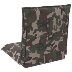 Fauteuil de sol ajustable Armée Tissu 584080584080