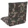 Fauteuil de sol ajustable Armée Tissu 584080584080