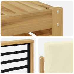 Ensembles de canapés Bois d'Acacia Massif 584082584082