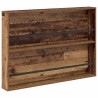 Étagère à magazines avec étagère Bois ancien 100 x 12 x 70 cm 584086584086