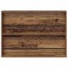 Étagère à magazines avec étagère Bois ancien 100 x 12 x 70 cm 584086584086