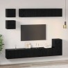Ensemble meuble TV 8 pcs Chêne noir Bois d'ingénierie 584093584093