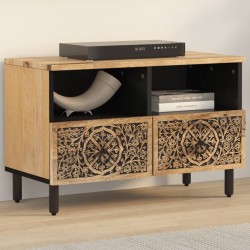 Meuble TV 70x33x46 cm Bois massif de manguier 584102584102