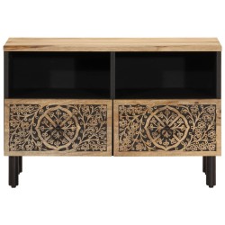Meuble TV 70x33x46 cm Bois massif de manguier 584102584102