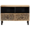 Meuble TV 70x33x46 cm Bois massif de manguier 584102584102