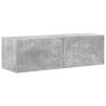 Meuble TV 5 pcs Gris béton 584106584106