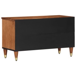 Meuble TV 80x33x46 cm bois massif de manguier 584110584110