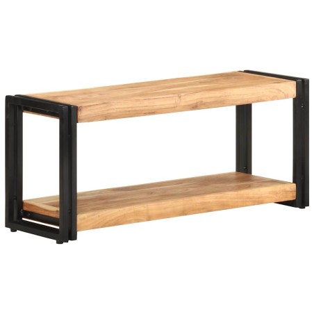 Meuble TV 90x30x40 cm Bois d'acacia solide 584111584111
